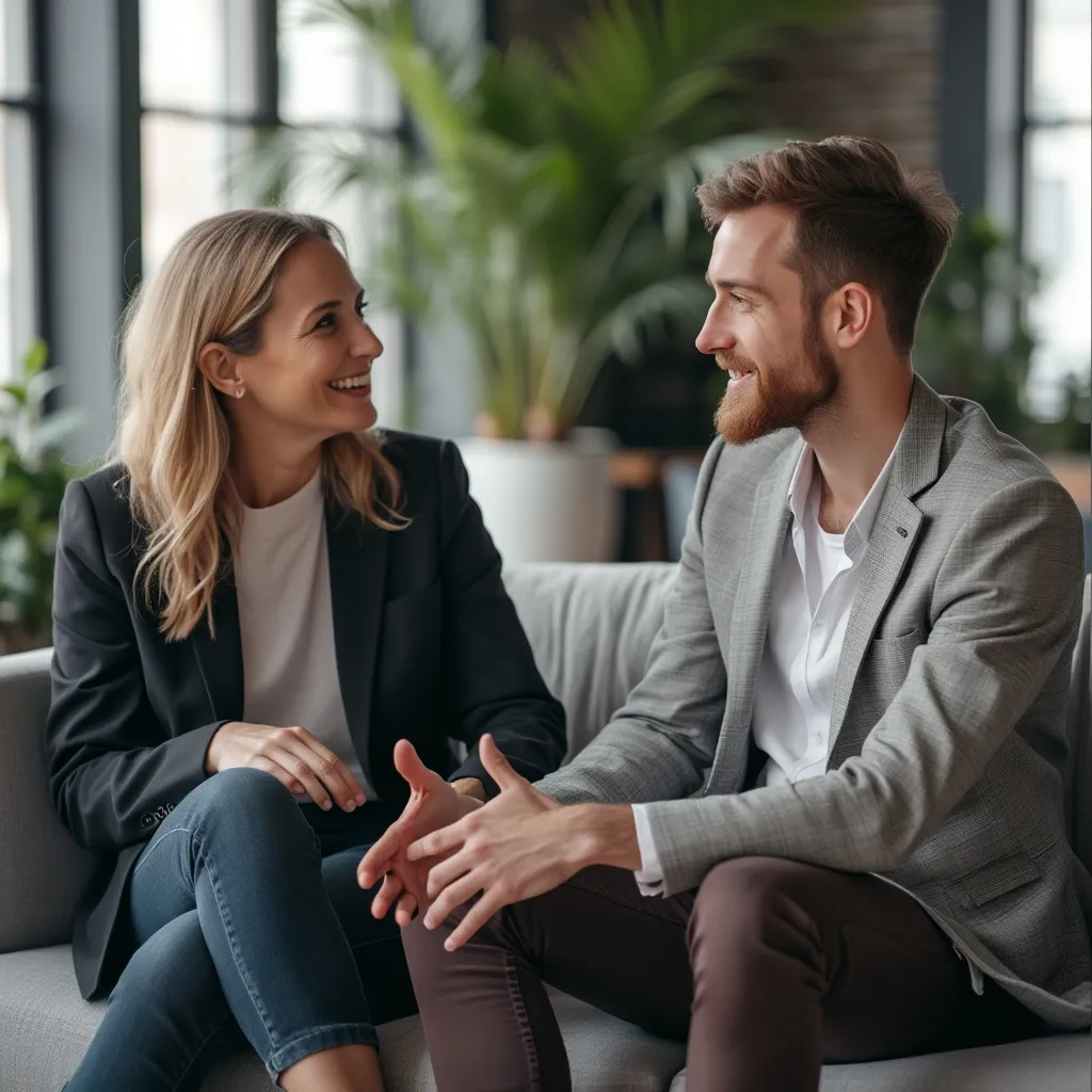 Fondateurs de l'entreprise de coaching